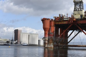 Belfast Harbour - Barge