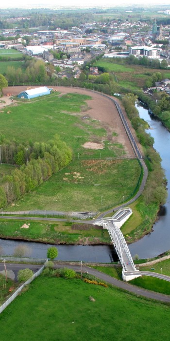 Lisanelly: Aerial View of Site