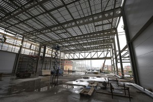 Waterfront Hall - Construction Interior