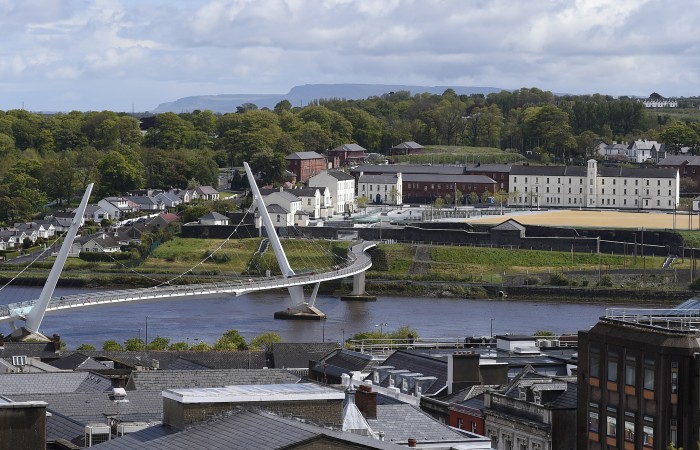 Peace Bridge and Ebrington Landscape