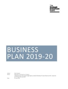 SIB BUSINESS PLAN 2019 20
